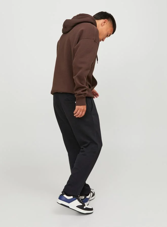 JACK & JONES Solid Joggers with Drawstring