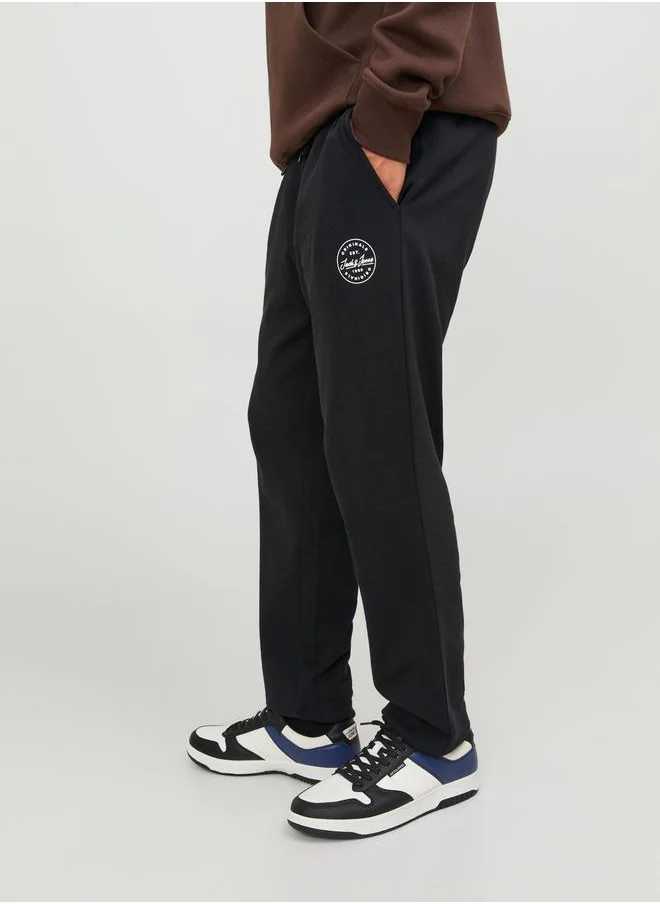 جاك اند جونز Solid Joggers with Drawstring