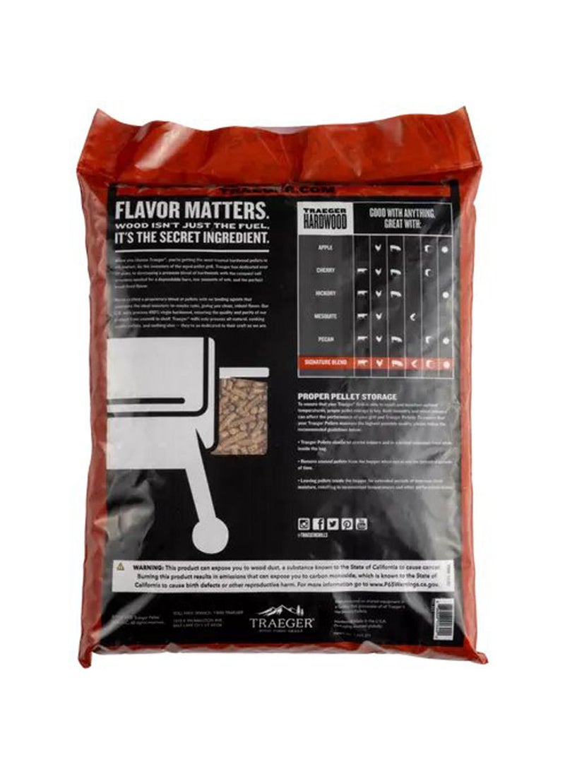 TRAEGER Traeger Signature Blend Wood Pellets 20Lb Bag  - Image 2