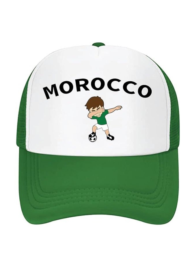 Morocco Sports Cap With Adjustment Plastic Snap Closure For Men And Women - Image 1