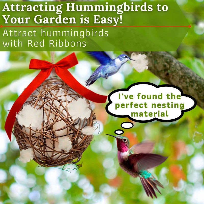 slivche Bird Nesting Material â€“ Hummingbird Nesting Material - Natural Nest Bedding Refill for Hummingbirds Parakeets Finches Canaries Wrens Wild Birds â€“ Ideal Supplies for Cages Gardens Nesting Boxes 3.6 oz - Image 2