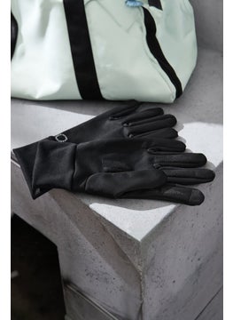 Tchibo Men Textured 1 Pair Gloves, Black  - Image 1