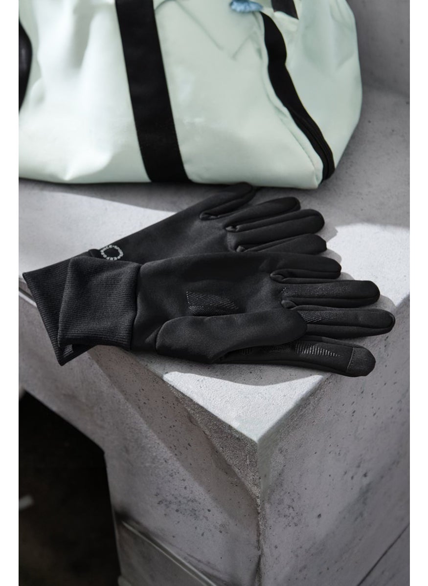 Tchibo Men Textured 1 Pair Gloves, Black  - Image 1