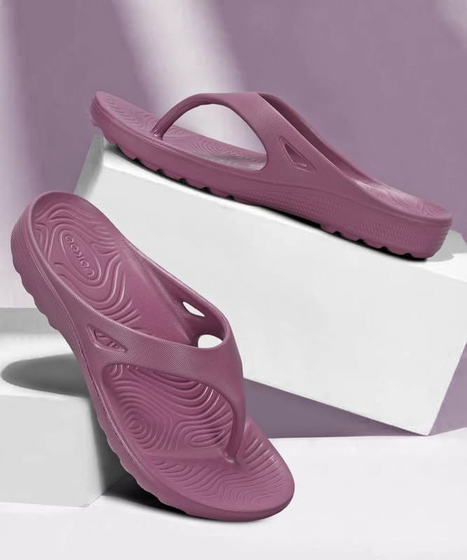 PARAGON EEVK3419L Women's Slippers | Comfortable Everyday Flip Flops with Cushioned Footbed, Sturdy Straps and Stylish Design | Perfect for Everyday Use - Image 2