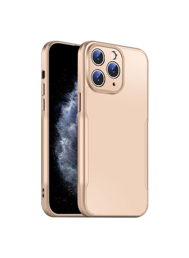 Zaboon For iPhone 11 Pro Max Blade Slim AG Matte Shockproof Phone Case(Desert Gold)