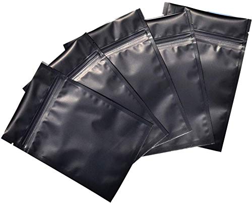 Nimida Nimida Zipper Pouch Food Grade Size 35 x 45 Colour Matte Black Approx Cap 25 Grams Pack of 100 - Image 4
