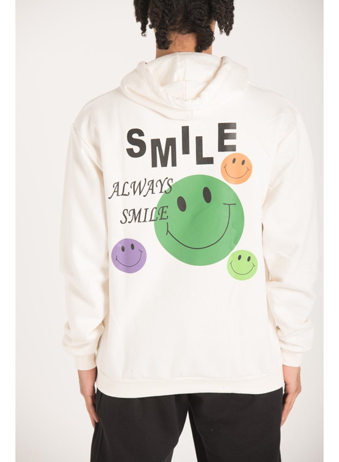 Marco Bergamo SMILE FACE PRINT SWEATSHIRT. - Image 2