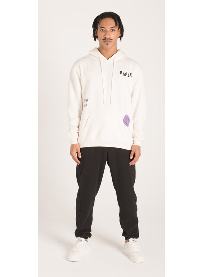 Marco Bergamo SMILE FACE PRINT SWEATSHIRT. - Image 1