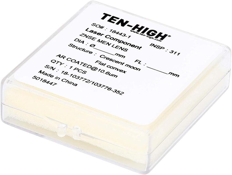 TEN-HIGH TEH-HIGH Diam 18mm Focal Lens for CO2 Laser Cutting,FL: 2 inch (2 inch/50.8mm) - Image 4