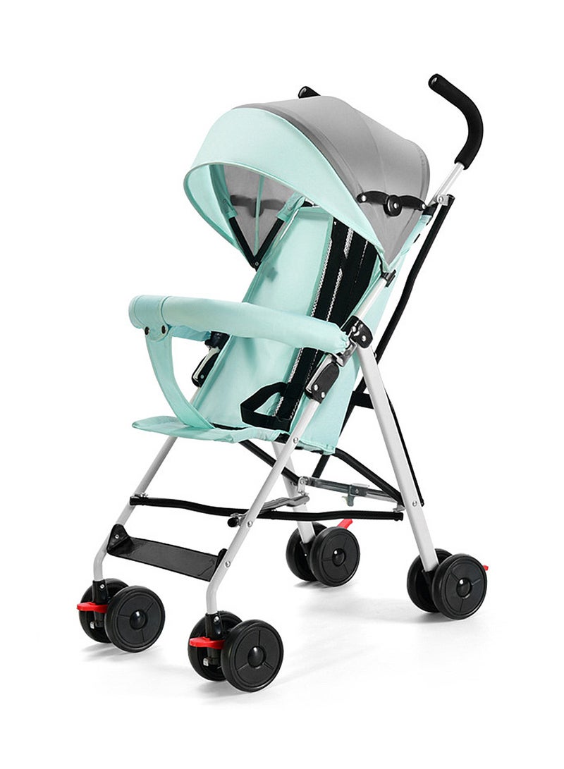 Mababy Ultra-Lightweight Foldable Baby Stroller for Babies 6-36 Months, Portable Travel  Buggy with Reclining Seat, One-Hand Fold, PVC Back Support & Shock Absorption - 3.7kg, Load up to 27kg - Image 1