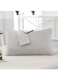AMZ AMZ Cotton 300 TC Pillow Cover 17 x 27 Inch Grey 
