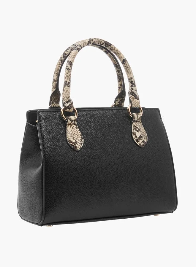Celeste Women's Animal Print Tote Bag with Adjustable Strap and Handles