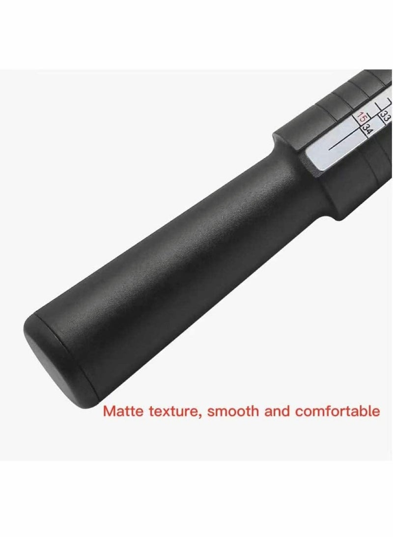 SOLARAE Ring Tool Standard Ring Sizer with Half Size Finger Measurement Sacles Kit Mandrel Gauge Ring Stick Measure Tool Finger Size - Image 3