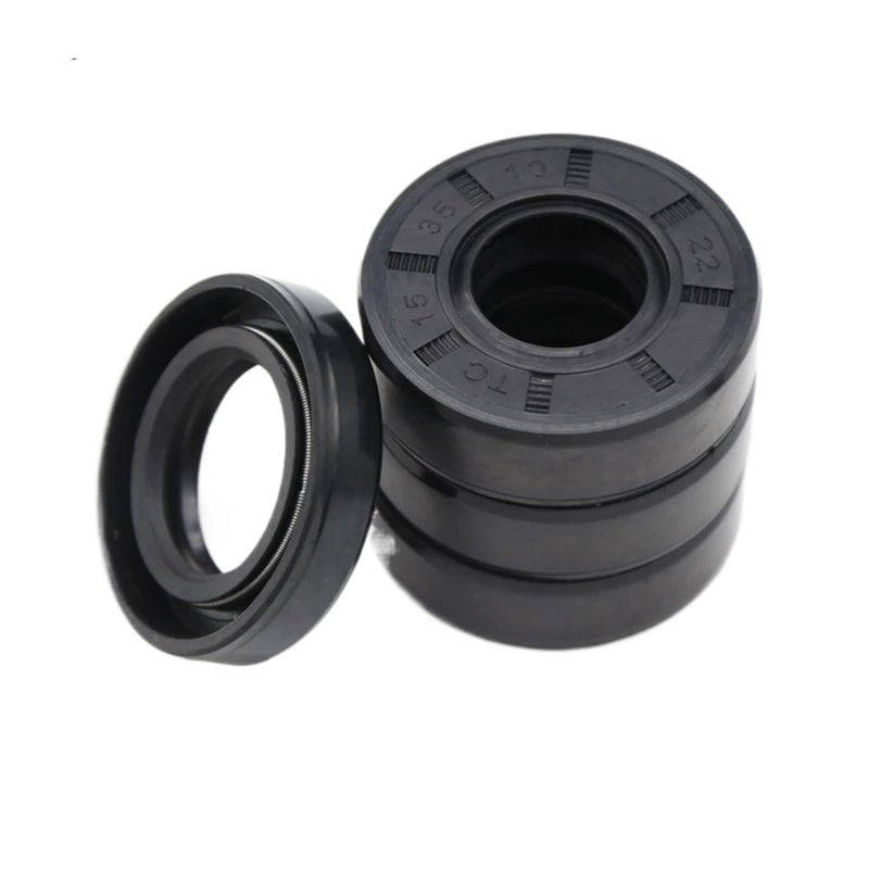 Nitrile Rubber Double Lip Oil Seal 2pcs 27x42x7mm - Image 2