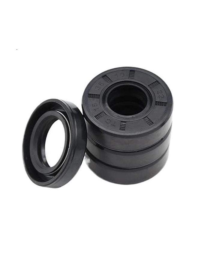 Nitrile Rubber Double Lip Oil Seal 2pcs 27x42x7mm - Image 1