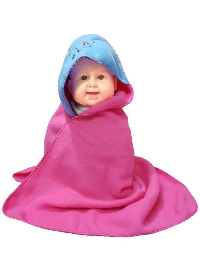 Brandonn Newborn 6 Pcs A/C Hooded Baby Blanket/Baby Bed/Baby Bedding/Baby Wrapper Set(Pack Of 6, Assorted) - Image 5