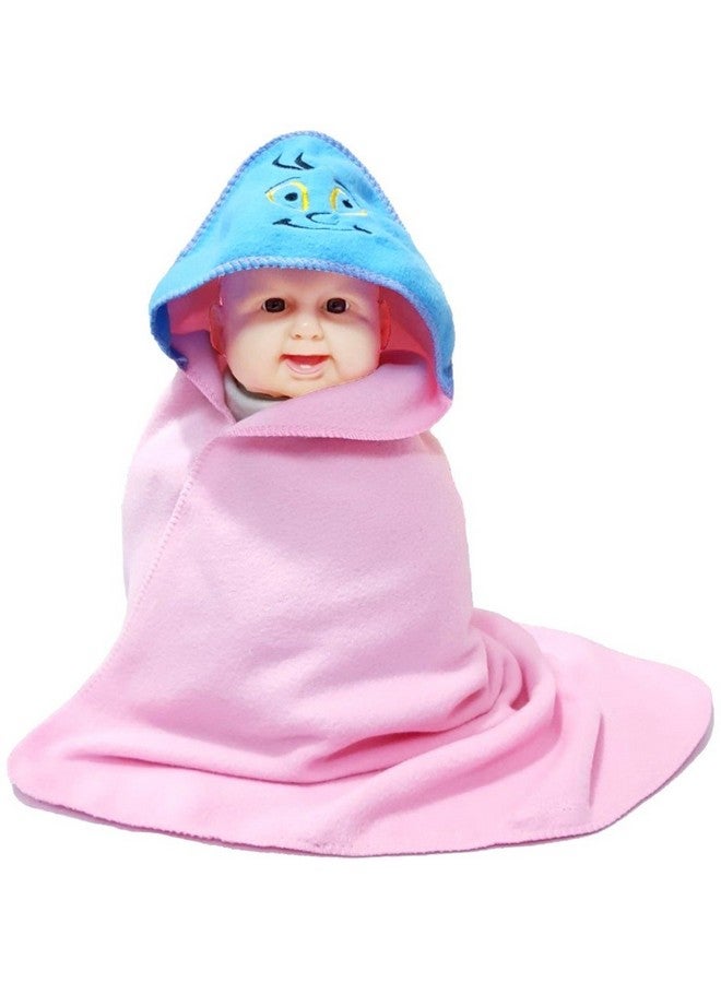 Brandonn Newborn 6 Pcs A/C Hooded Baby Blanket/Baby Bed/Baby Bedding/Baby Wrapper Set(Pack Of 6, Assorted) - Image 4