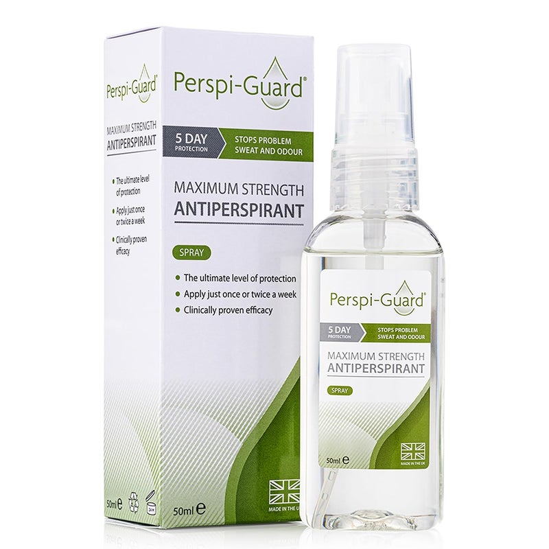 Perspi Guard برسبغارد مضاد التعرق بقوة قصوى 50 مل - حماية لمدة 5 أيام - Image 1