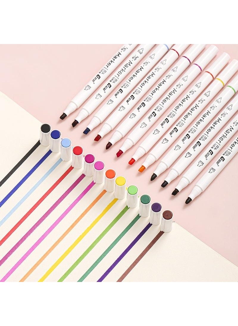 Valkyrie - 36 Pieces Slim Marker Pen Set - Image 1