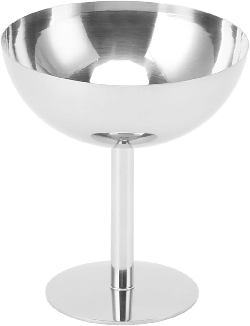 Small apartment fit Zopsc Ice Cream Goblet, Stainless Steel Dessert Goblet, Dishwasher Safe Stable Champagne Cup, Metal Ice Cream Bowl for Party, Cafe, Family Flexible purchase choices General standard crafted All environment compatible Global assemble options Transit damage minimized design Multi-color available build Season change compatible build Fine polished finish Reinforced edge Modern versatile shape Salt mist resistant Indoor outdoor all-purpose fit Light & heavy use compatible Elegant appearance Global upgraded practical design Easy hand assemble compatible Balanced structure Occasional & permanent usable Simple multi-feature universal build Local market compliant trusted quality Protective coating Storage burden minimized build Simple multifunctional build KSA market compliant quality - Image 2