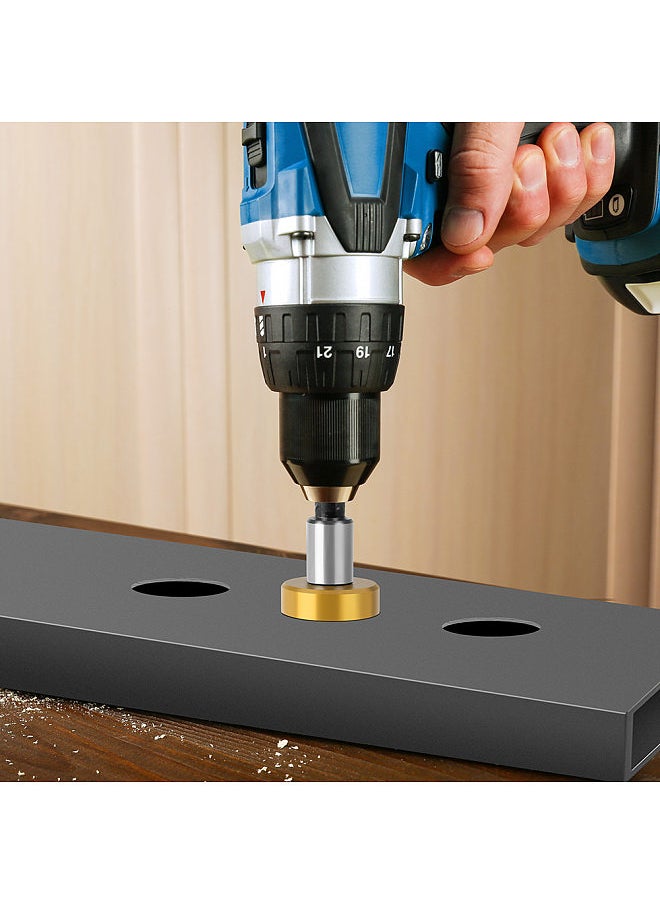 Generic - 5Pcs Carbide Tip HSS Drill Bit Hole Opener High Speed Steel Hole Saw Cutter Drill Bits Stainless Steel Metal Alloy Drill Tools - Image 1