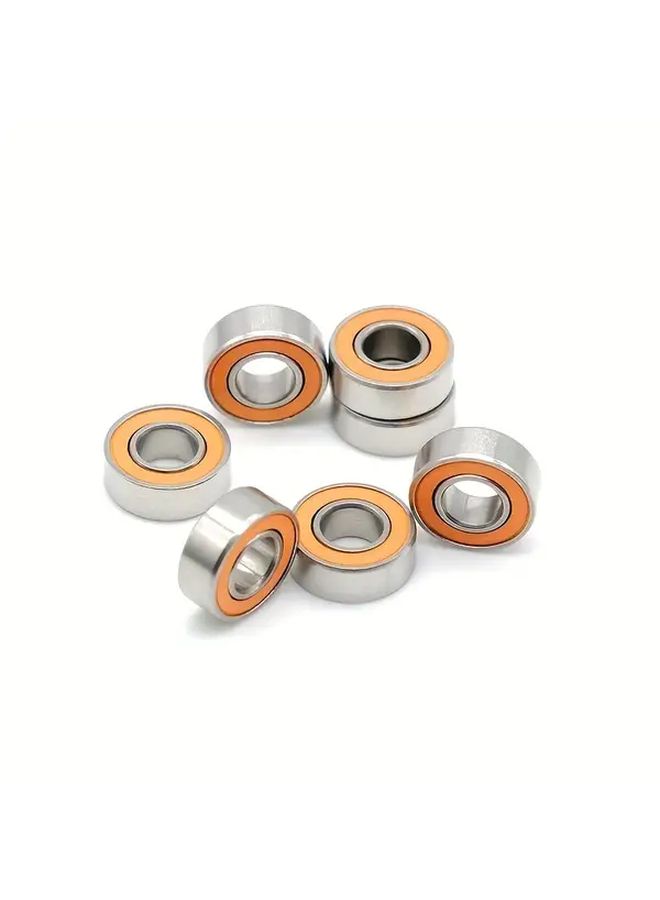 محمل كريات سيراميك من الفولاذ المقاوم للصدأ SMR106C 2OS 6x10x3 مم للمحركات الصغيرة عالية السرعة بدون تزييت - Image 4