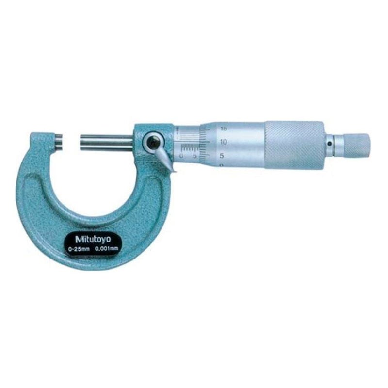 Mitutoyo 103-129 Outside Micrometer with Baked-enamel Finish and Precision Measurement - Image 4