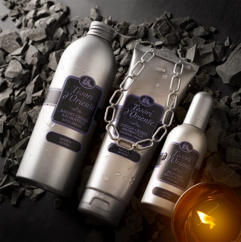 Tesori d'Oriente تيسوري دورينتي: كريم استحمام "مر" مع المر [استيراد إيطالي] - Image 5