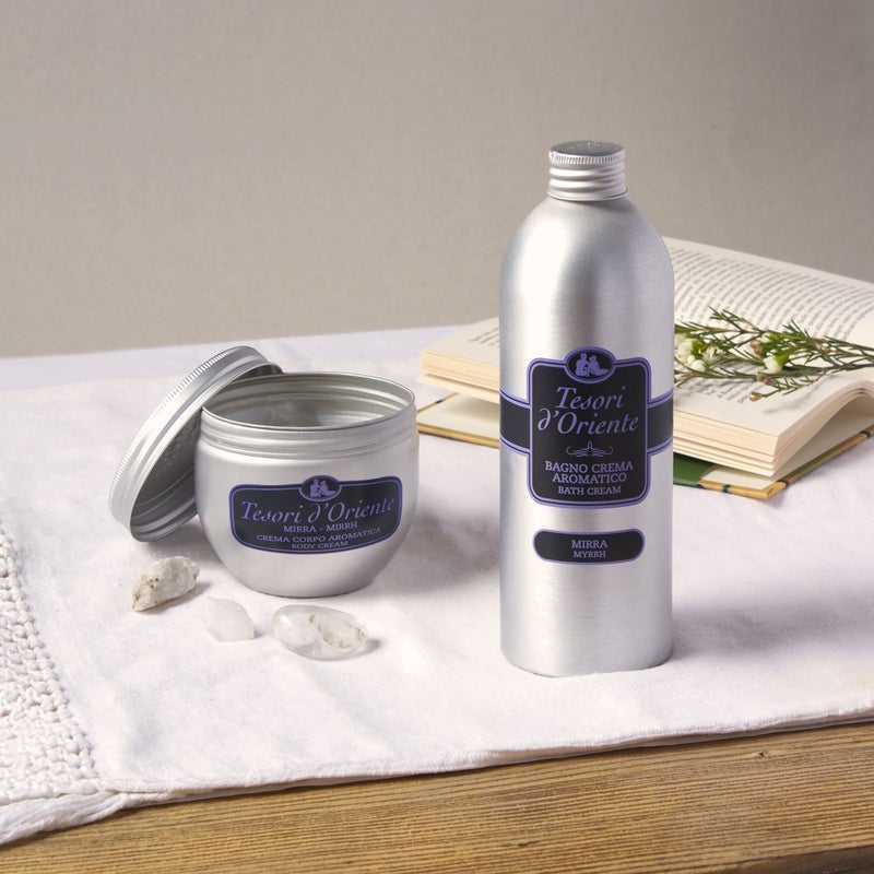 Tesori d'Oriente تيسوري دورينتي: كريم استحمام "مر" مع المر [استيراد إيطالي] - Image 4