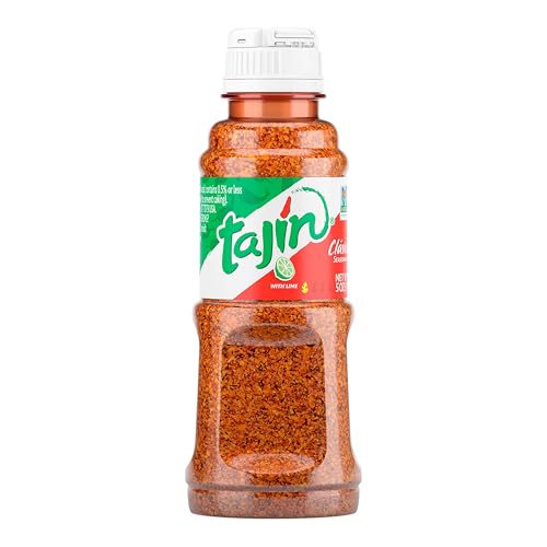 Tajin بهارات تاجين كلاسيكو - مزيج توابل تشيلي لايم المكسيكي الأصيل لوجبات الفاكهة والتاكو والكوكتيلات - معزز نكهة منعشة - عبوة 5 أوقية (1 قطعة) - Image 1