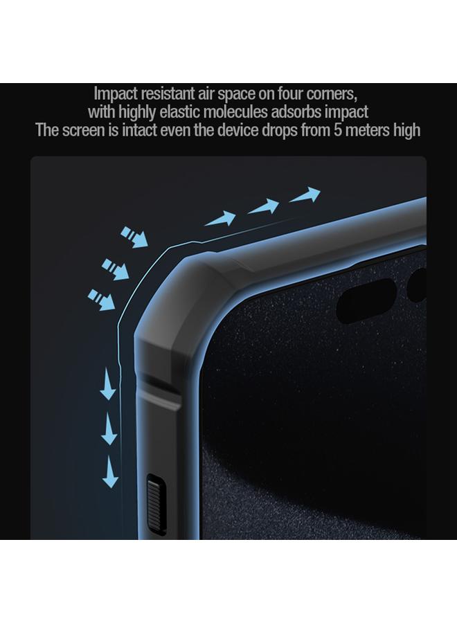 Nillkin Case For iPhone 15 Pro Shockproof CamShield Armor Protective Case with Invisible Ring Holder - Image 5