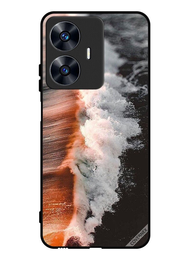 Covernex غطاء حماية لهاتف Realme C55 بتصميم أمواج البحر - Image 1