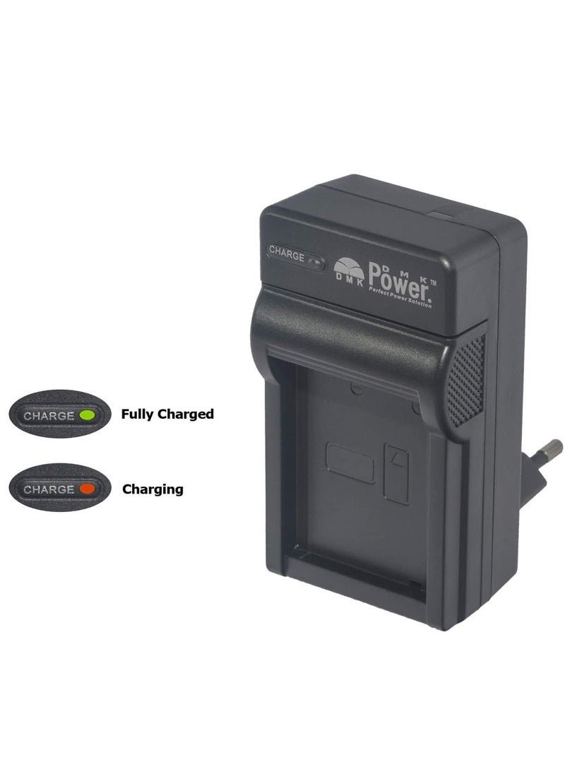 DMK Power - DMK Power 2 x NP-FV100 3700mAh battery and TC600E Battery Charger Compatible with Sony HDR-CX150 HDR-CX150V DCRSX44R DCRSX44L XR550E XR350E XR150E.etc - Image 1