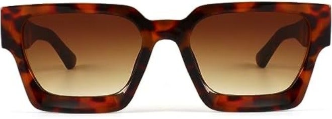 GFUIARA Trendy Square Sunglasses for Men Women Fashion Thick Rectangle Sun Glasses UV Protection Shades Designer Style - Image 3