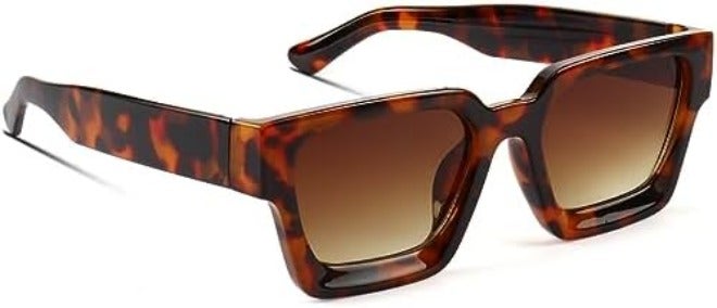 GFUIARA Trendy Square Sunglasses for Men Women Fashion Thick Rectangle Sun Glasses UV Protection Shades Designer Style - Image 2