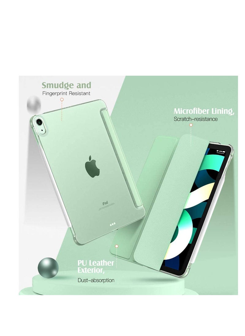 RDN - IPad Air 5th 4th Generation 2020 A2588 A2589 A2591 10.9 Inch Case Cover Slim Stand Hard Back Shell Protective Smart Green - Image 1