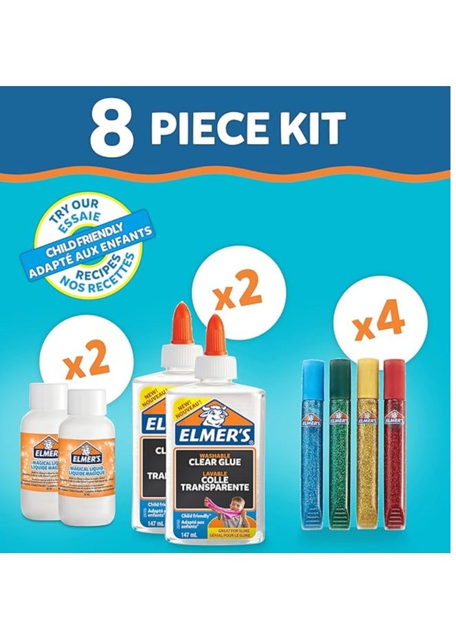 إلميرز مجموعة سلايم للمبتدئين مكونة من 8 قطع متعدد الألوان - Image 4