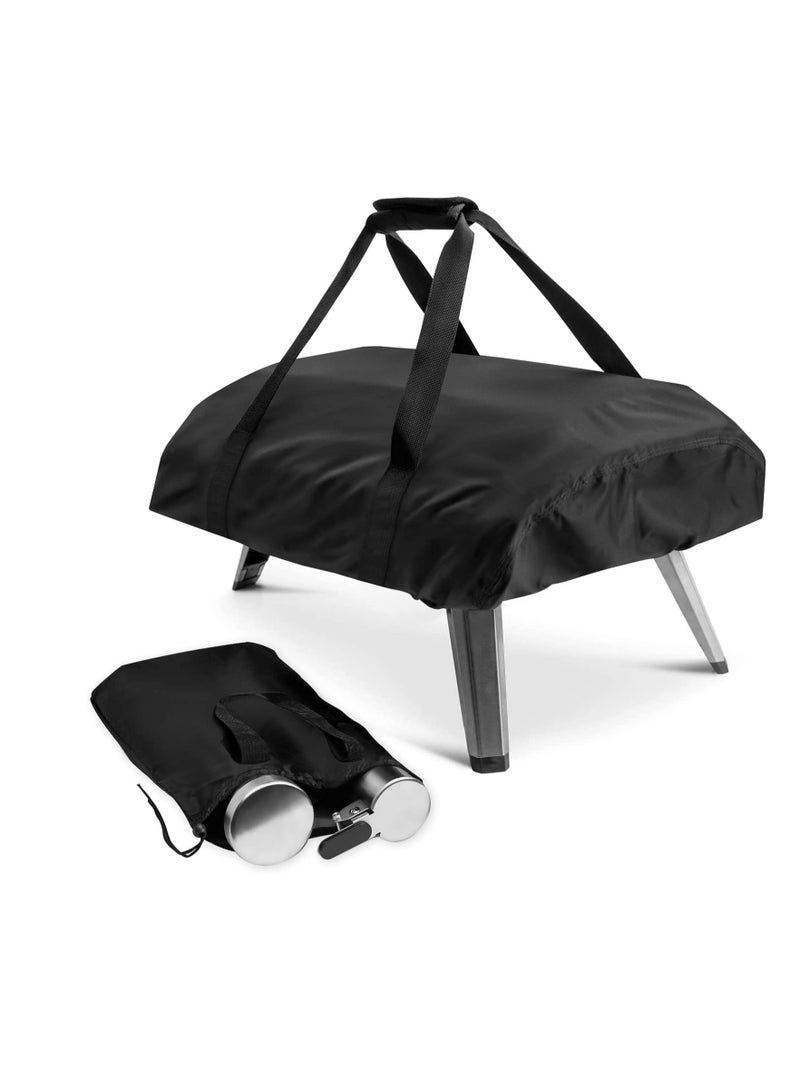 general Outdoor koda16 pizza oven cover Convenient gas pizza oven dust cover 420D silver coated - Image 1