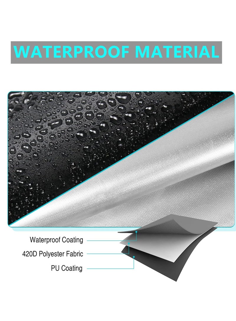 general Outdoor koda16 pizza oven cover Convenient gas pizza oven dust cover 420D silver coated - Image 4