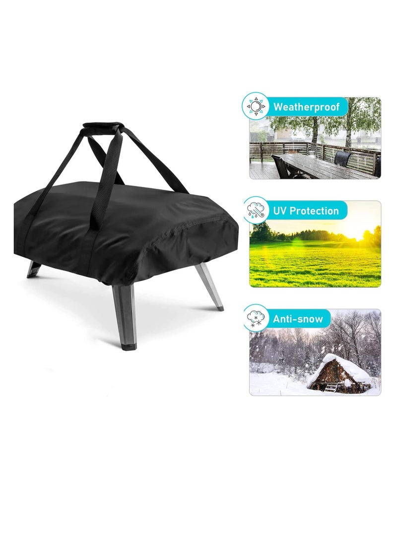general Outdoor koda16 pizza oven cover Convenient gas pizza oven dust cover 420D silver coated - Image 5