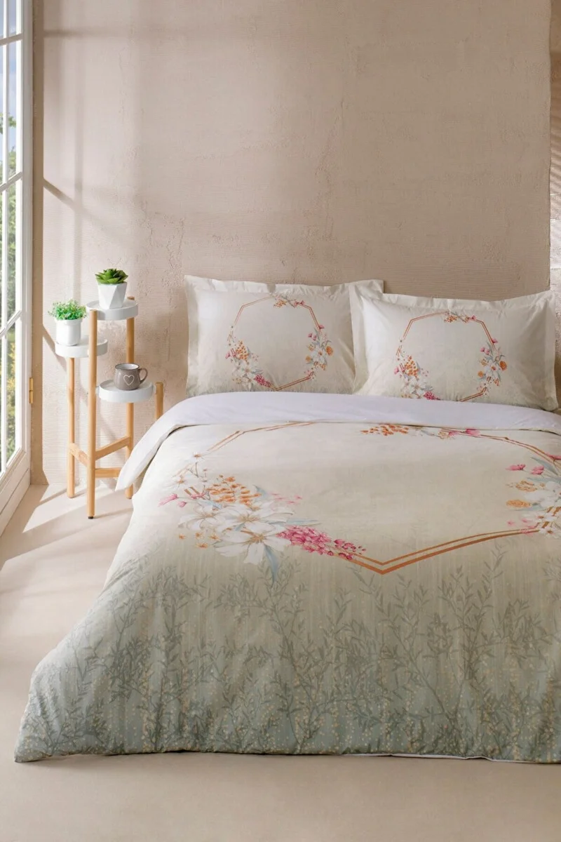 نيشيف Double Ranforce Duvet Cover Set Candidum Cream