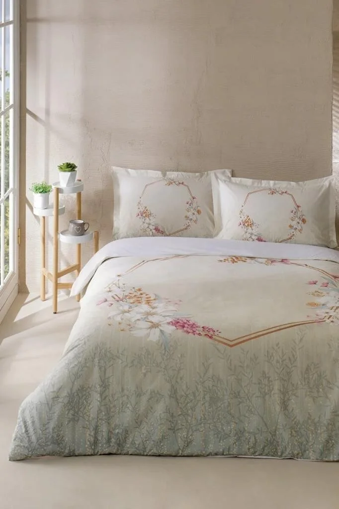 نيشيف Double Ranforce Duvet Cover Set Candidum Cream