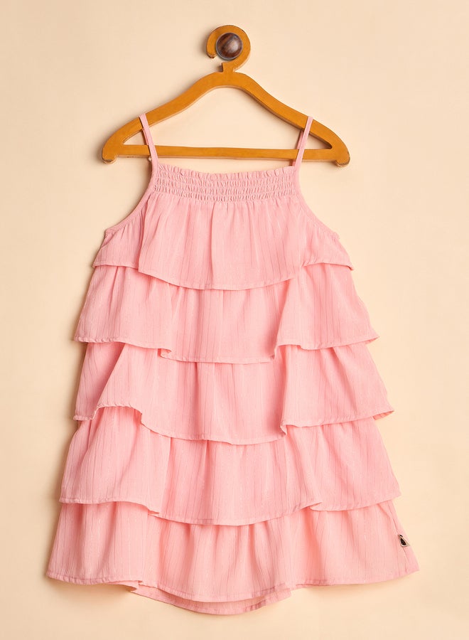 ستايلو بج فستان ستايلو باغ بحزام بيتش سادة وطبقات - Image 2