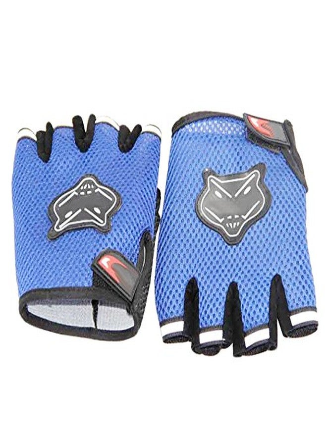 Futaba Workout Weight Lifting Wrist Gloves - Blue - Pack of Two - Image 4