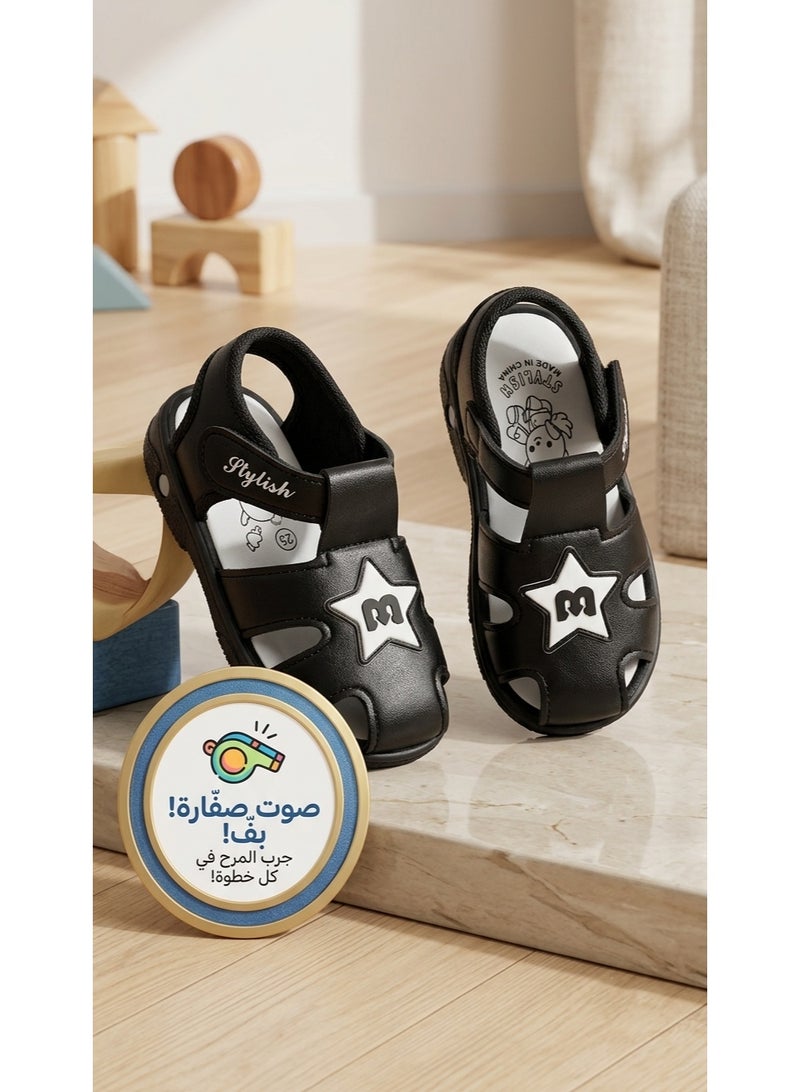 stylish Baby shoes with sound - Baby shoes with sound - Baby sandals with whistle | Sole with whistle, shoes and sandals that make noise for girls and boys, baby girl shoes and comfortable sandal slippers, baby shoes with sound in modern designs and suitable for children's gifts - Image 5