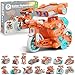 Sillbird Solar Robot Building Kit STEM Gift for Boys Aged 814 15in1 DIY Science Educational Robotic Set Solar or Battery Powered Toy for Kids Birthday with 212 Pieces - Image 2