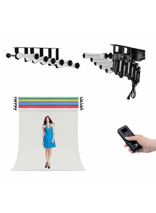 Fotoconic 6 Roller Motorized Electric Wall Ceiling Mount Background Support System with Remote - pzsku/Z653F93399A22E858B755Z/45/1743550076/747f8009-72fe-41df-9bfe-8a26b189ceaf