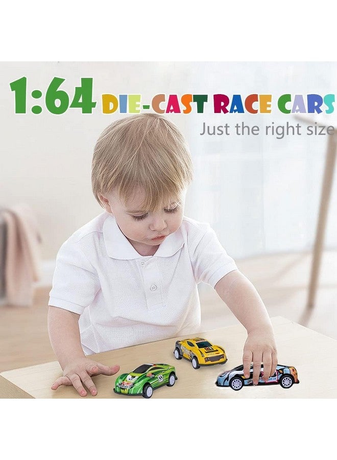 Amitasha 12 Unbreakable Racing Die-Cast Cars for Kids Pull Back Vehicles Metal Alloy Pull Back Car Toys for Boys Age 3 Years Birthday Gift (12 Metal Cars )(assorted) - Image 3