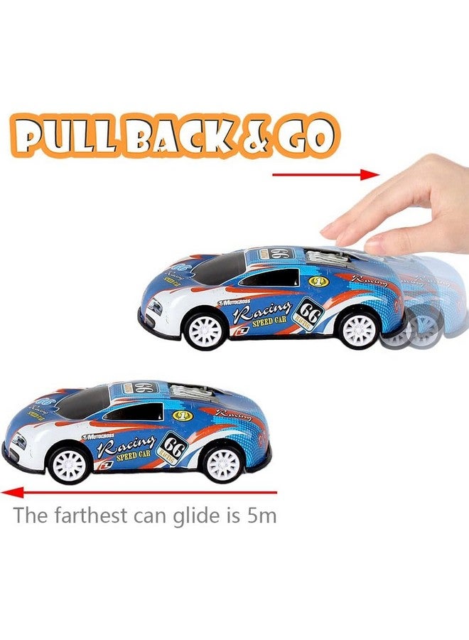 Amitasha 12 Unbreakable Racing Die-Cast Cars for Kids Pull Back Vehicles Metal Alloy Pull Back Car Toys for Boys Age 3 Years Birthday Gift (12 Metal Cars )(assorted) - Image 4