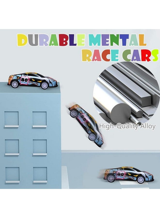 Amitasha 12 Unbreakable Racing Die-Cast Cars for Kids Pull Back Vehicles Metal Alloy Pull Back Car Toys for Boys Age 3 Years Birthday Gift (12 Metal Cars )(assorted) - Image 5